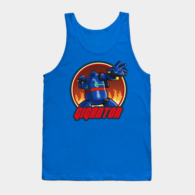 Gigantor Tank Top by TomMcWeeney